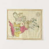 Britse eilanden 6 wandkleed (Voorkant (horizontaal))