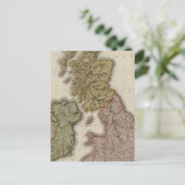 Britse eilanden 7 briefkaart (Staand voorkant)