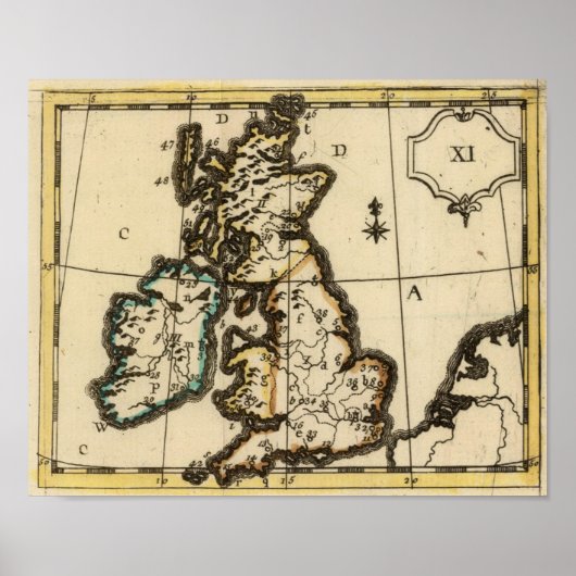 Britse eilanden 7 poster (Voorkant)