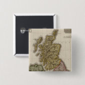 Britse eilanden 7 vierkante button 5,1 cm (Voorkant /achterkant)