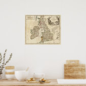 Britse eilanden 9 poster (Keuken)