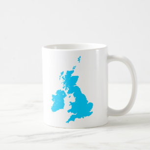 Britse eilanden - Bleek blauw Koffiemok
