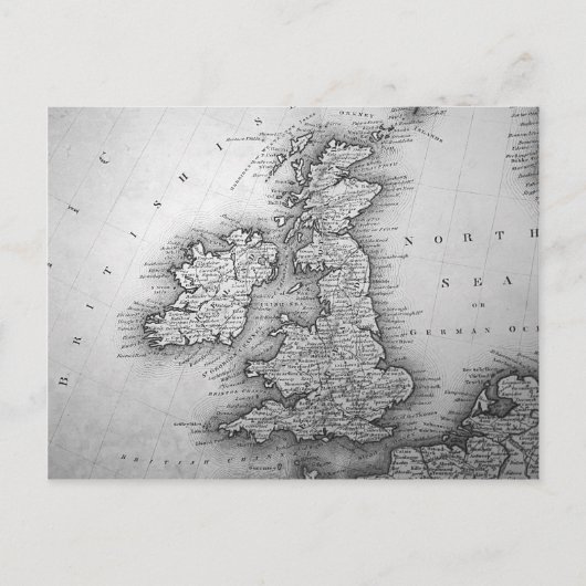 Britse eilanden briefkaart (Voorkant)