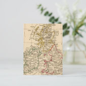 Britse eilanden briefkaart (Staand voorkant)