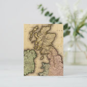 Britse eilanden briefkaart (Staand voorkant)