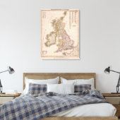 Britse eilanden, Engeland, Ierland Canvas Afdruk (Insitu (Slaapkamer))