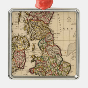 Britse eilanden, Engeland, Ierland Metalen Ornament