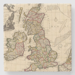 Britse eilanden, Engeland, Ierland Stenen Onderzetter