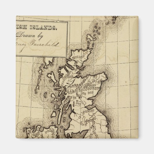 Britse eilanden magneet (Voorkant)