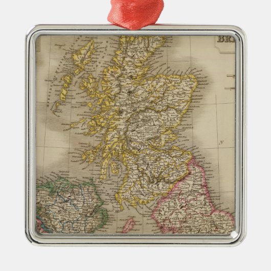 Britse eilanden metalen ornament (Voorkant)