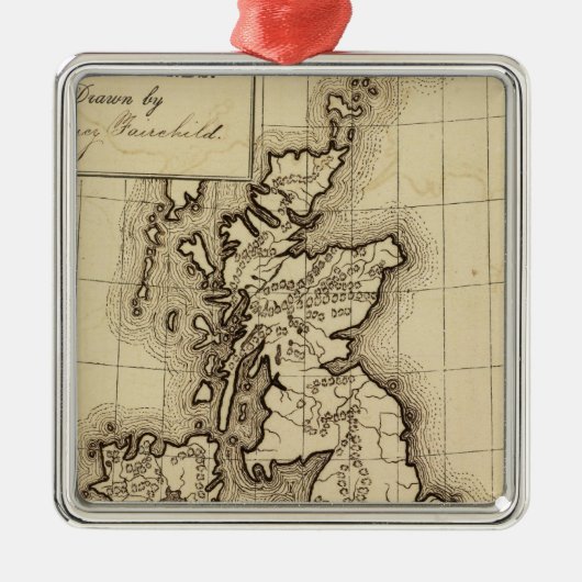 Britse eilanden metalen ornament (Voorkant)