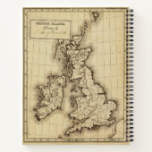 Britse eilanden notitieboek (Achterkant)