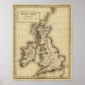 Britse eilanden poster (Voorkant)