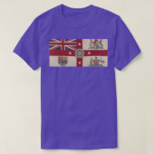 Britse Empire Vlag T-shirt (Design voorkant)