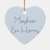 Britse en Amerikaanse vlag Keramisch Ornament (Achterkant)