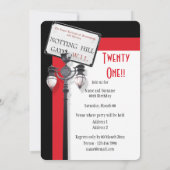 Britse feestdag tartan verjaardagsfeest DIY Kaart (Achterkant)