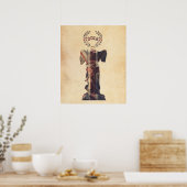 Britse godin van Victory Poster (Keuken)