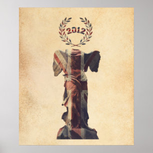 Britse godin van Victory Poster