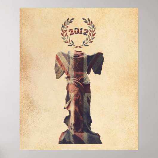 Britse godin van Victory Poster (Voorkant)