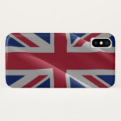 Britse golfvlag - Case-Mate iPhone case (Achterkant (horizontaal))