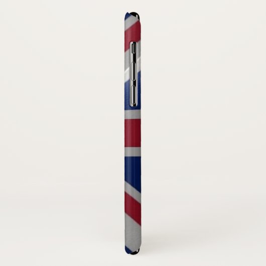 Britse golfvlag - Case-Mate iPhone case (Achterkant/links)