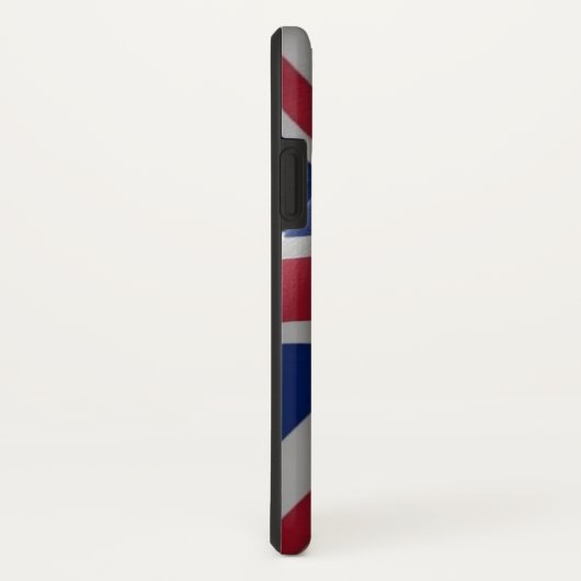 Britse golfvlag - Case-Mate iPhone case (Achterkant / rechts)