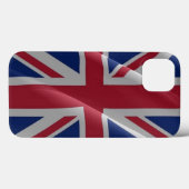 Britse golfvlag - Case-Mate iPhone case (Achterkant (horizontaal))