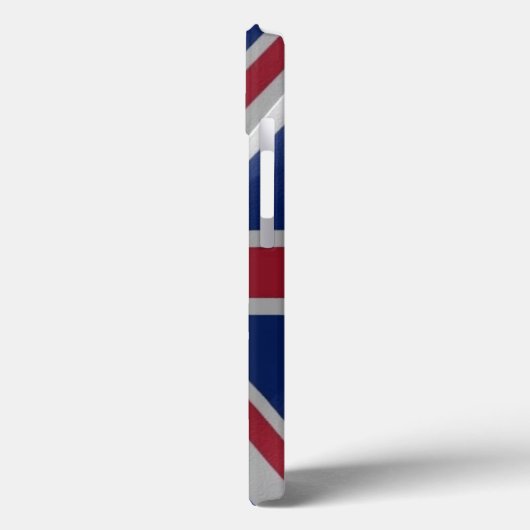 Britse golfvlag - Case-Mate iPhone case (Achterkant / Links)