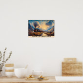 Britse Gouden Eeuw van Steam Travel Poster (Keuken)