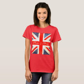 Britse Hope & Glory Union Jack T-shirt (Voorkant volledig)