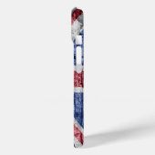 Britse houten vlag Case-Mate iPhone case (Achterkant / Links)