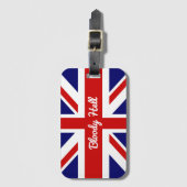 Britse Humor Bloody Hell Funny Quote Bagagelabel (Voorkant (verticaal))