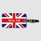 Britse Humor Bloody Hell Funny Quote Bagagelabel (Voorkant (horizontaal))