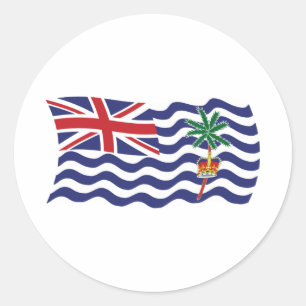 Britse Indische Oceaan Vlag Sticker