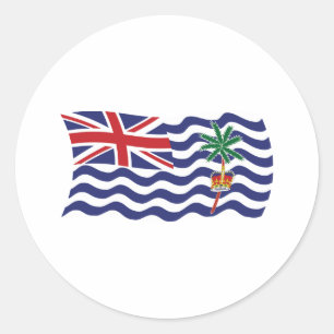 Britse Indische Oceaan Vlag Sticker