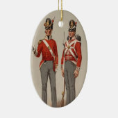 Britse infanterie keramisch ornament (Rechts)