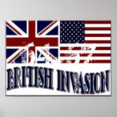 BRITSE INVASIE POSTER (Voorkant)