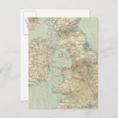 Britse islamitische spoorwegen briefkaart (Voorkant / Achterkant)