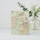 Britse islamitische spoorwegen briefkaart (Staand voorkant)