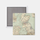 Britse islamitische spoorwegen magneet (Voorkant / Achterkant)
