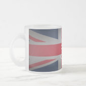 Britse Keep Calm Frosted Glass Coffee Mok Cup (Links)