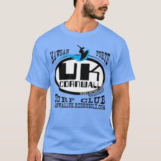britse kernmuur - surf van rogers broers t-shirt