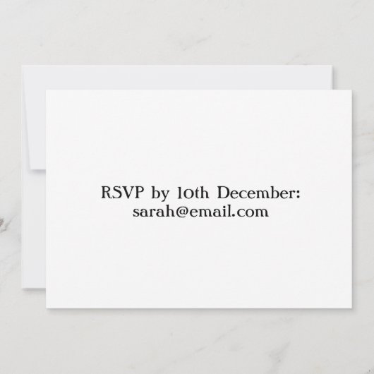 Britse kerstfeest in Turkije Festive Party Kaart (Achterkant)