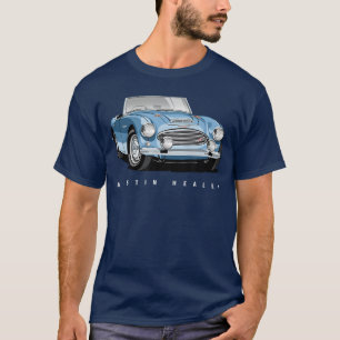 Britse klassieke sportauto Austin Healey-vrienden T-shirt