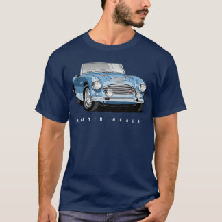 Britse klassieke sportauto Austin Healey-vrienden T-shirt