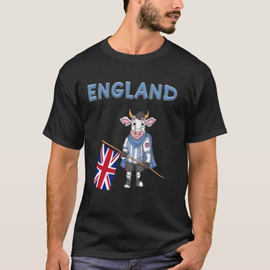 Britse Koe T-shirt (Voorkant)