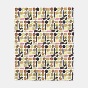 Britse koekjes Shortbrood Rich Tea Digestives Fleece Deken