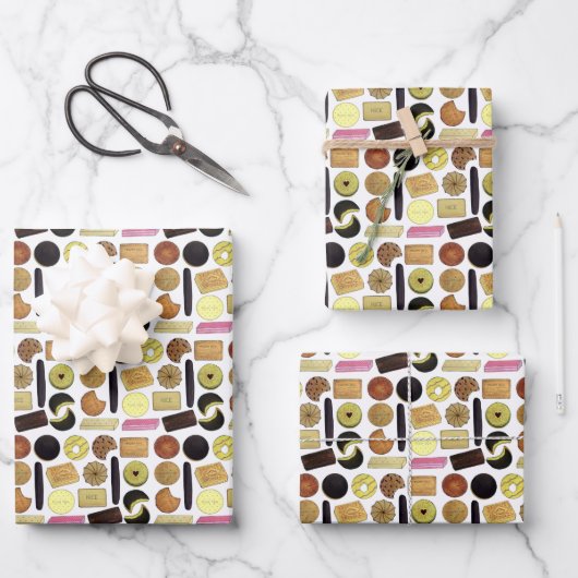 Britse koekjes Shortbrood Rich Tea Digestives Inpakpapier Vel (Voorkant)