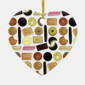 Britse koekjes Shortbrood Rich Tea Digestives Keramisch Ornament (Voorkant)