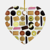 Britse koekjes Shortbrood Rich Tea Digestives Keramisch Ornament (Achterkant)